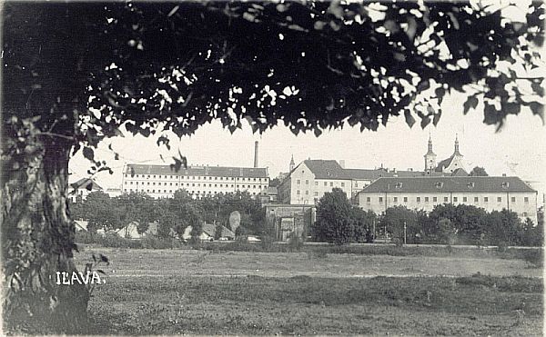 Pohľad na väznicu v Ilave v 2. polovici 30. rokov