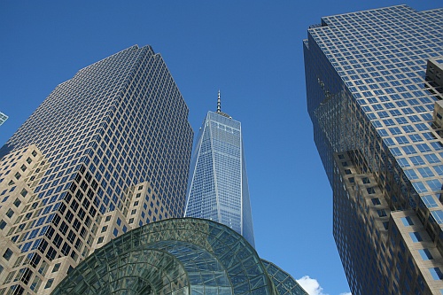 Mrakodrapy v okolí World Trade Center.