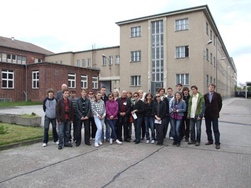 Nádvorie bývalej vyšetrovacej väznice STASI v Berlíne Foto: Nádvorie bývalej vyšetrovacej väznice STASI v Berlíne