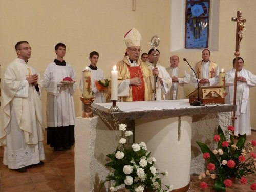 Svätá omša v kostole sv. Alžbety v Kremnici Foto: Svätá omša v kostole sv. Alžbety v Kremnici