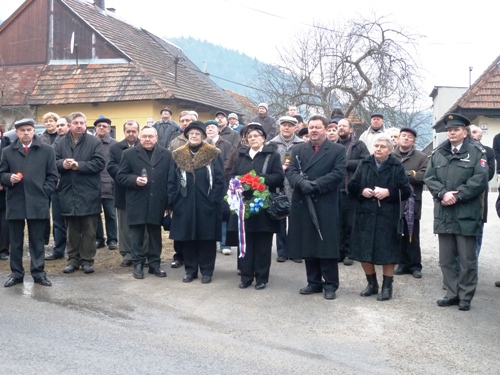 Foto:Účastníci pietneho stretnutia Foto: Účastníci pietneho stretnutia