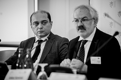 Photo: Basil Kerski and Prof. Oldrich Tuma