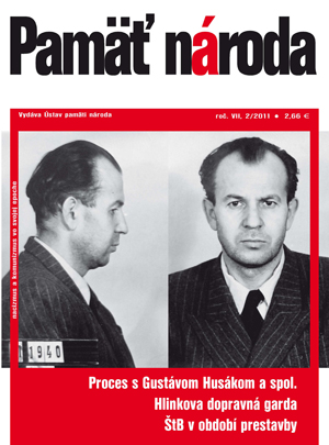 Obálka časopisu Pamäť národa 02/2011 Obálka časopisu