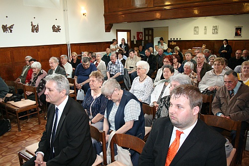 Kaplnka svätého Andreja Svorada na Zobore v Nitre počas sv. omše.