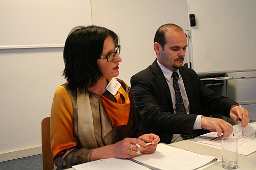 Predstavitelia Albánskej republiky počas rokovania o členstve v sieti ENRS.