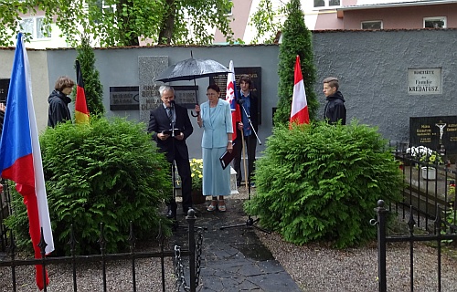 Príhovor predsedu Svetového združenia bývalých československých politických väzňov, Františka Bednára.