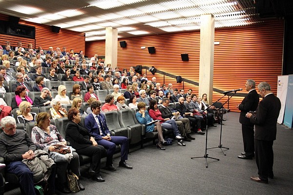 Slávnostné otvorenie Festivalu slobody predsedom SpR Ondrejom Krajňákom, moderoval Milan Markovič.