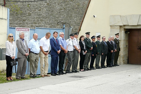 Na pietnej spomienke sa zúčastnila aj ministerka spravodlivosti Lucia Žitňanská.