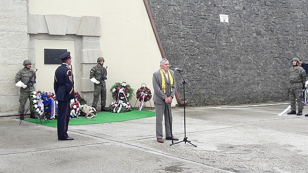 Zástupca Konfederácie politických väzňov Slovenska Branislav Tvarožek