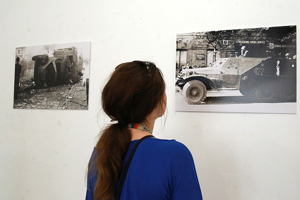 Výstava fotografií zachycujúcich inváziu vojsk Varšavskej zmluvy v Košiciach