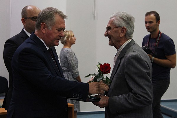 Účastníkom protikomunistického odboja poďakoval aj podpredseda Žilinského samosprávneho kraja Peter Dobeš