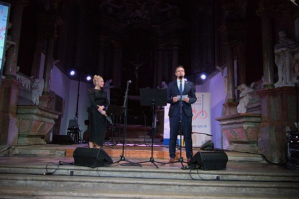 Foto 1: Príhovor predsedu Správnej rady ÚPN Jerguša Sivoša