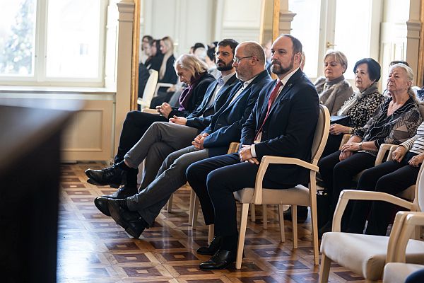 Foto 5: Oceňovanie veteránov protikomunistického odboja
