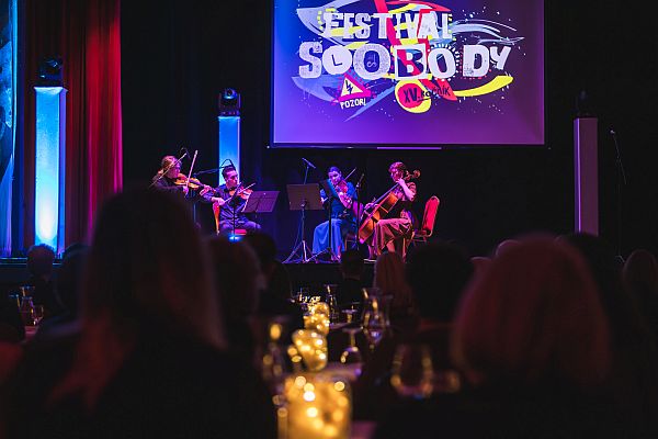 Sláčikové kvarteto študentov Konzervatória, Tolstého 11, Bratislava (foto: Simona Babjaková)