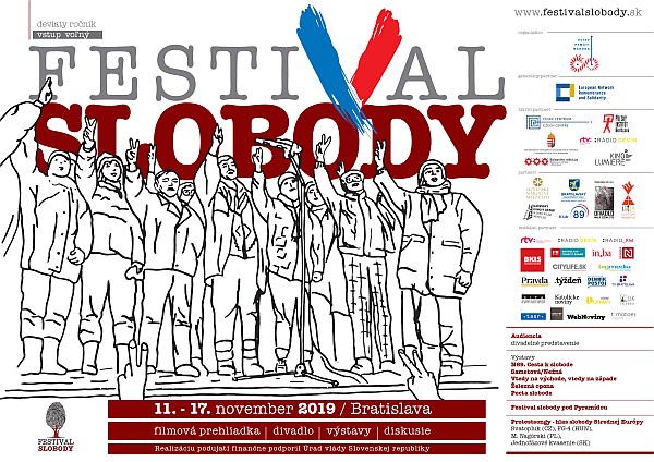 Plagát k festivalu slobody FS 2019