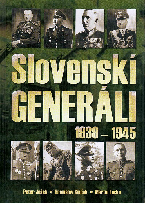 Obálka knihy - Slovenskí generáli 1939 – 1945