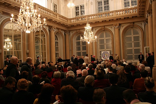 Primaciálny palác v priebehu udeľovania cien Fra Angelica.