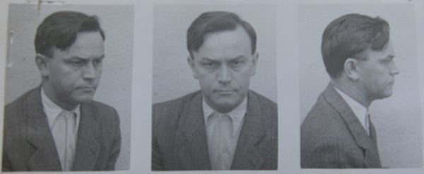 Foto 2: P. Uhorskai po zatknutí ŠtB v marci 1951 (Zdroj: A ÚPN)