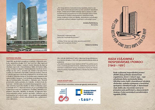obrázok letáka Rada vzájomnej hospodárskej pomoci (1949 – 1991)