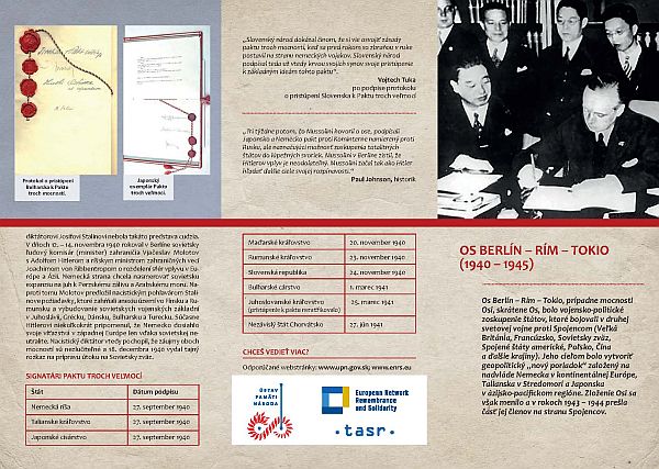 obrázok letáka Os Berlín – Rím – Tokio (1940 – 1945)