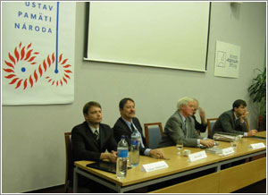 Foto: Zľava: Ľubomír Morbacher, Ján Langoš, Miroslav Lehký, Miroslav Černý a Tomáš Vilímek.