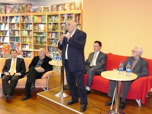 Foto: zľava Ivan Petranský, František Mikloško, Rudolf Dobiáš, Róbert Letz a Blažej Belák
