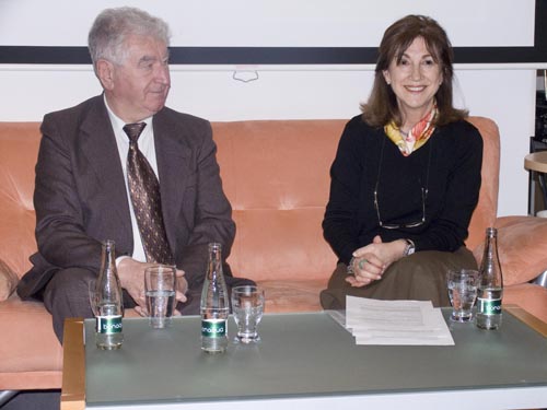 Foto: Jana Švehlová s predsedom KPVS Antonom Srholcom.